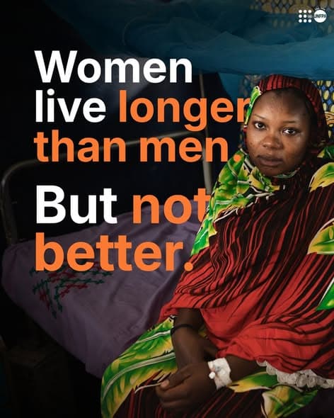 Infographic showing low private investment in women's health globally