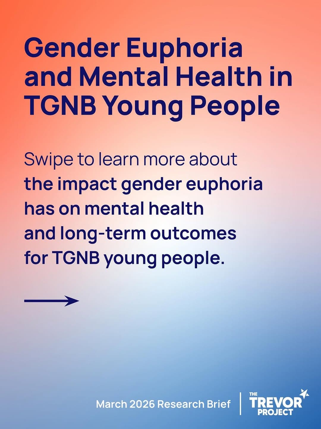 Graphic highlighting gender euphoria and reduced suicide risk research finding
